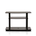 3-Tier TV Stands, Dark Brown & Black I1331