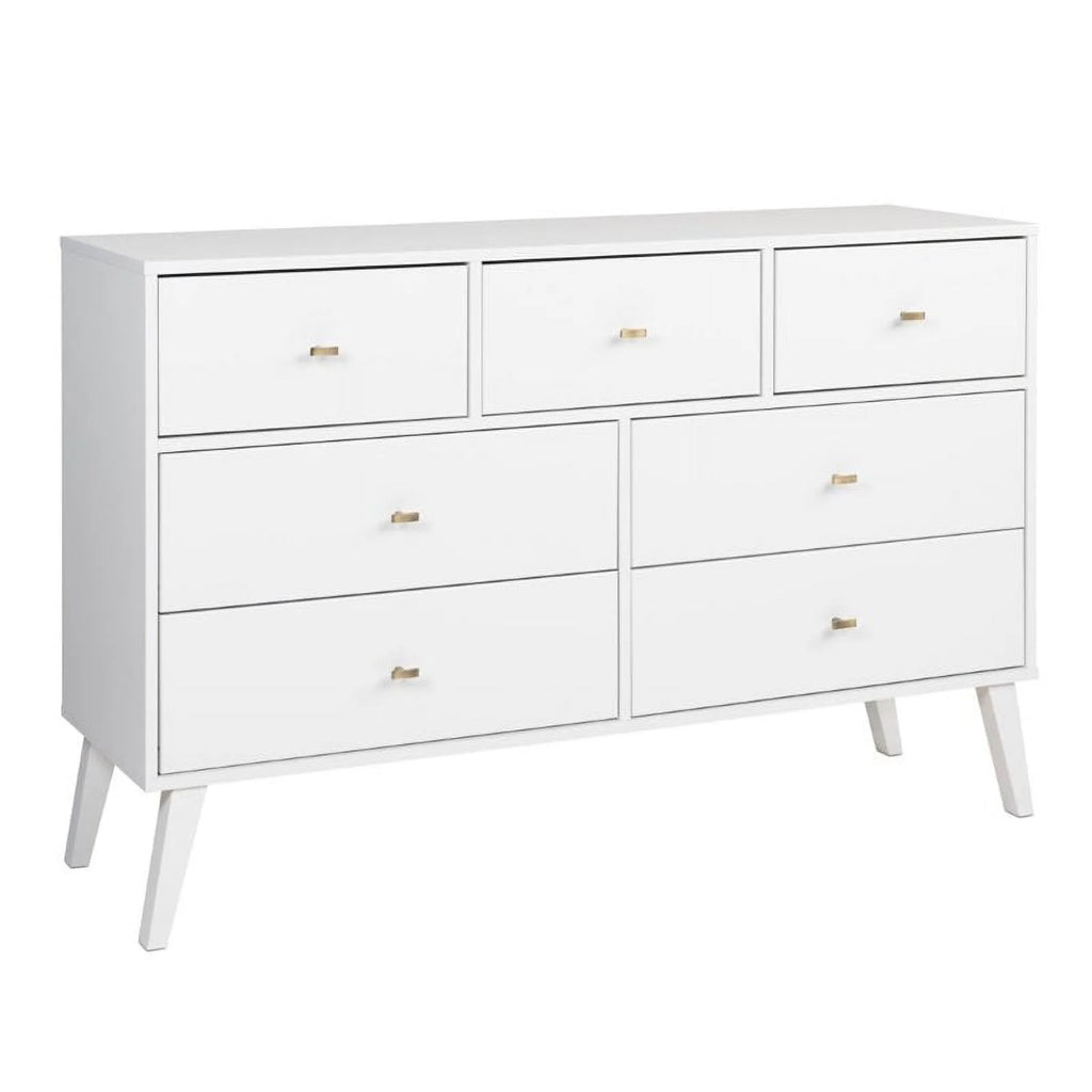 White 2 Nightstands and 7-Drawer Dresser 3-Piece Set H74935