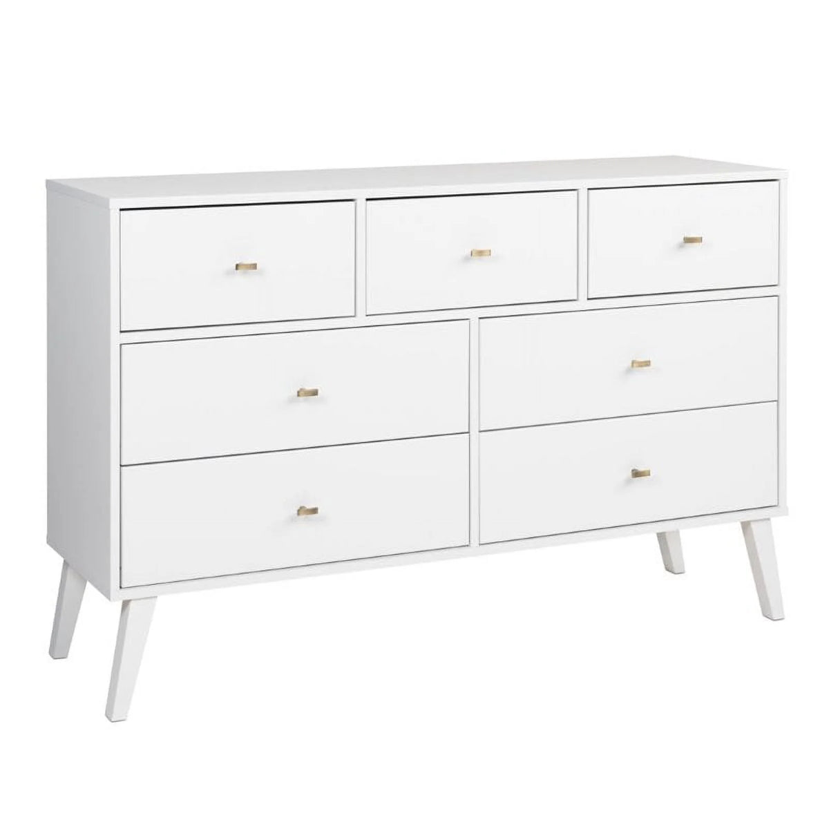 White 2 Nightstands and 7-Drawer Dresser 3-Piece Set H74935