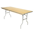 Russian Birch Wood Banquet Table M281