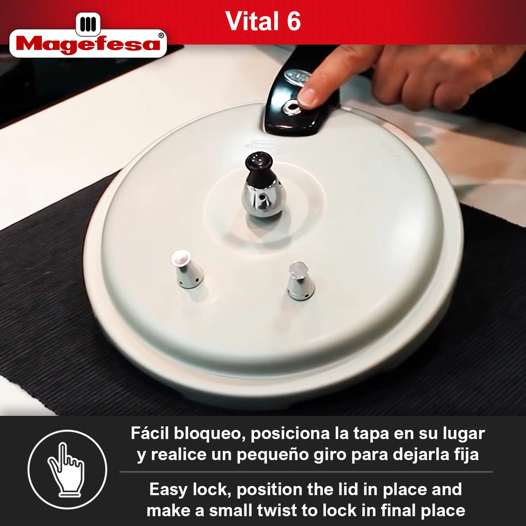 5.3 Quart Aluminum Pressure Cooker R7316