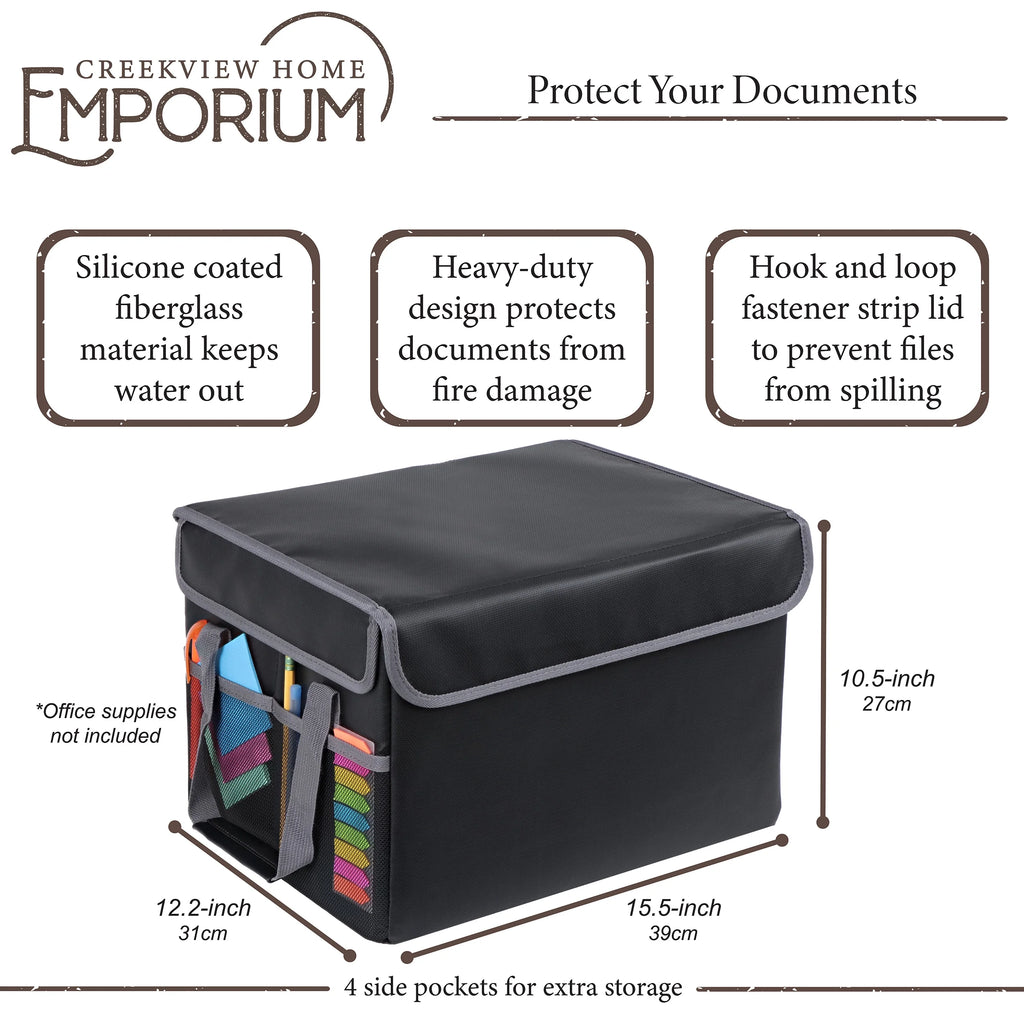 File Organizer Security Safe Lock Box L125732