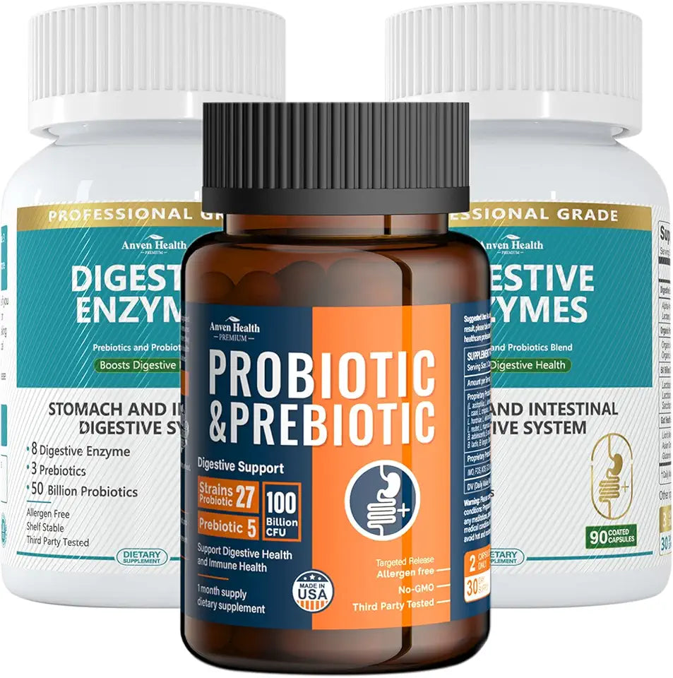 100 Billion Probiotics Digestive Enzymes P774046