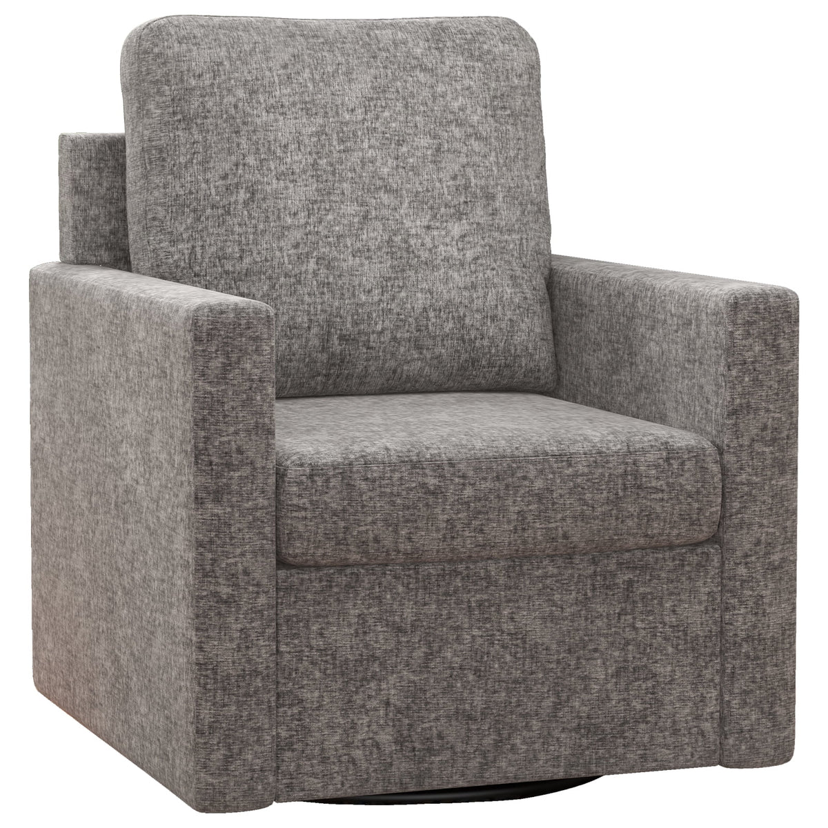 Light Gray Sherpa Accent Chair Y100480