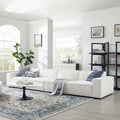 White 4-Piece Sectional Sofa H894