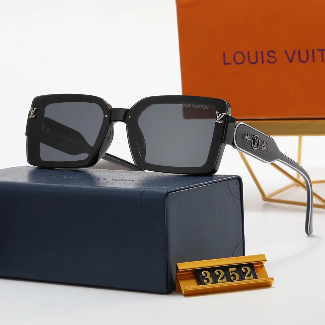 Luxury Oval Polarized Sunglasses J565416