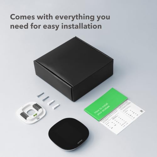 Smart Thermostat Programmable Wifi Black U500101