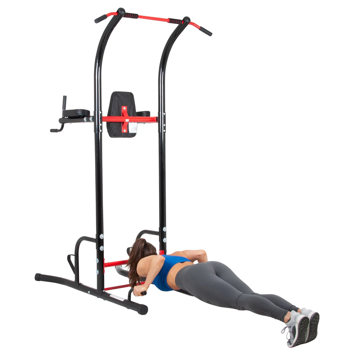 5-Station Power Tower with Pull Up, Push up, Dip Bars I8879