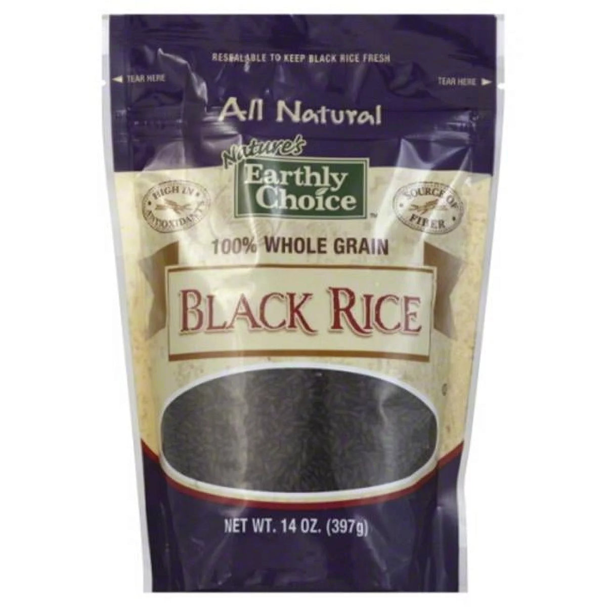 Rice Black 14 oz Pack of 6 K47537