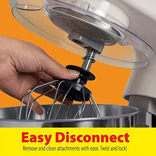 550W 8-Speed Kitchen Stand Mixer with Stainless Steel Bowl O13540