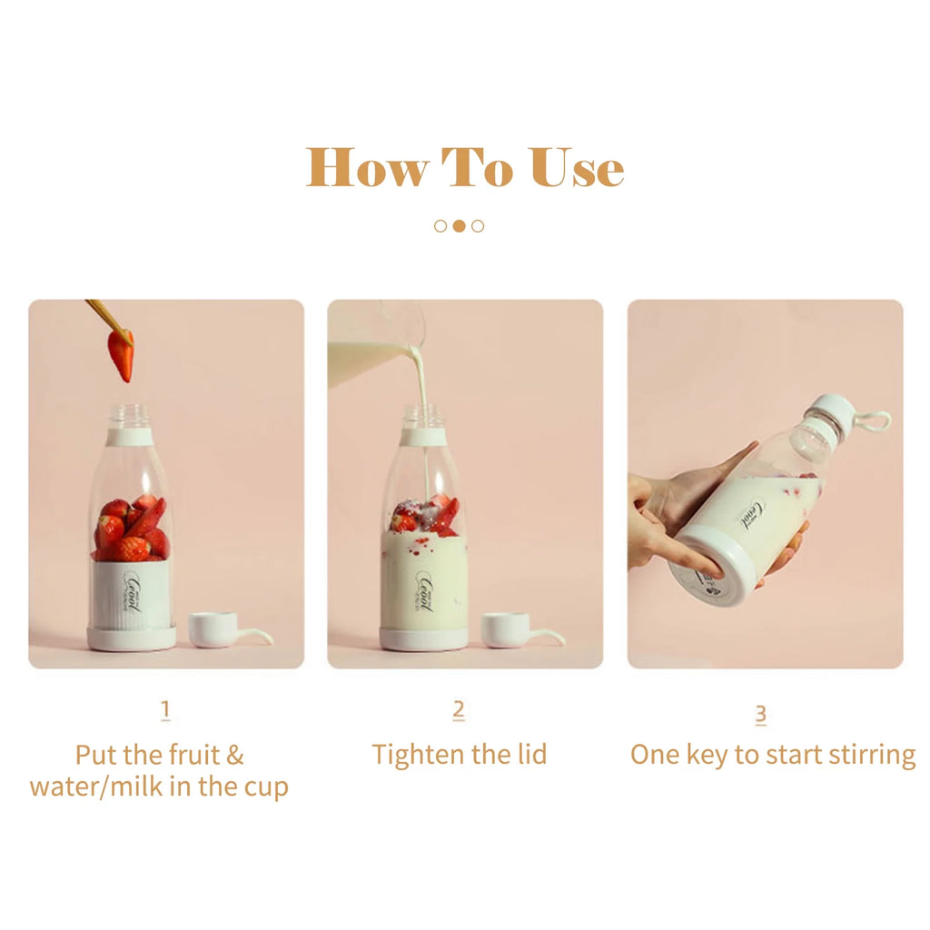300mL Portable Electric Juicer Cup O117