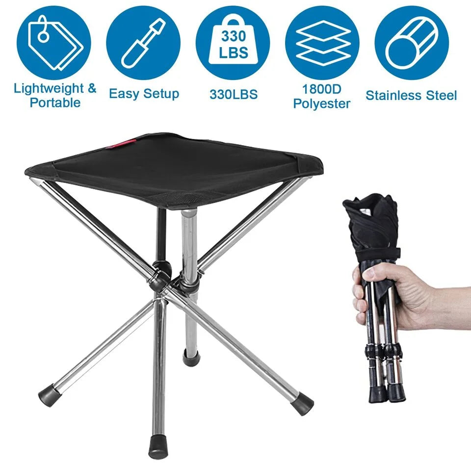 Folding Camping Stool with Carry Bag M536