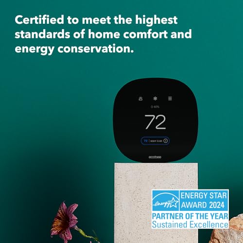 Smart Thermostat Programmable Wifi Black U500101