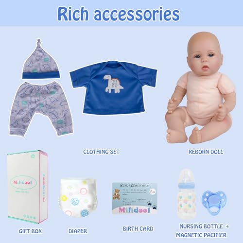 Lifelike Girl Doll 22 inch Silicone Newborn Baby Doll with Bunny Toy H2852
