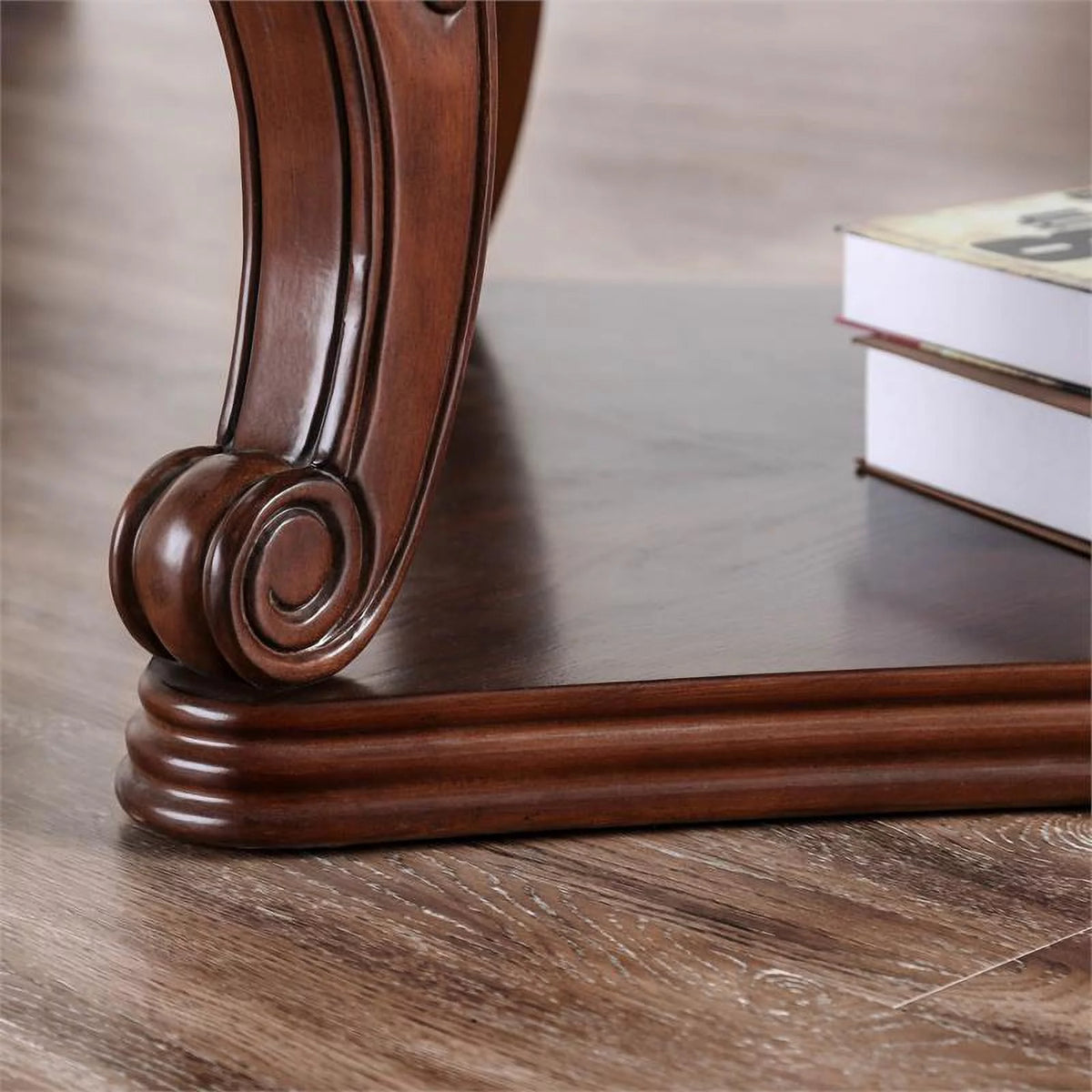 Dark Oak Wood Sofa Table V737067
