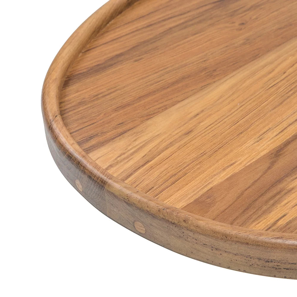 Teak Oval Table Top H327867