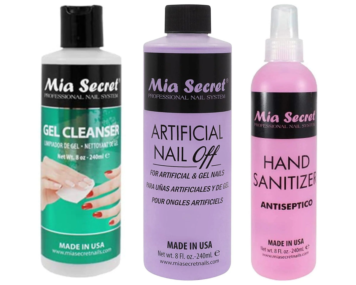 8 oz Gel Cleanser, Hand Sanitizer & Artificial Nail Off Z158004