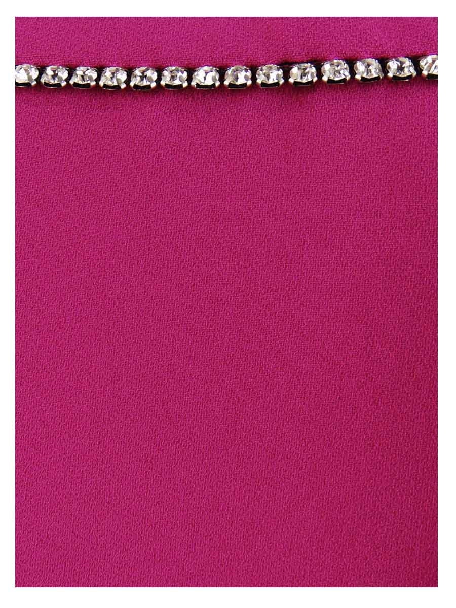 Women's Rhinestone-Trim Tie-Hem Top R439883
