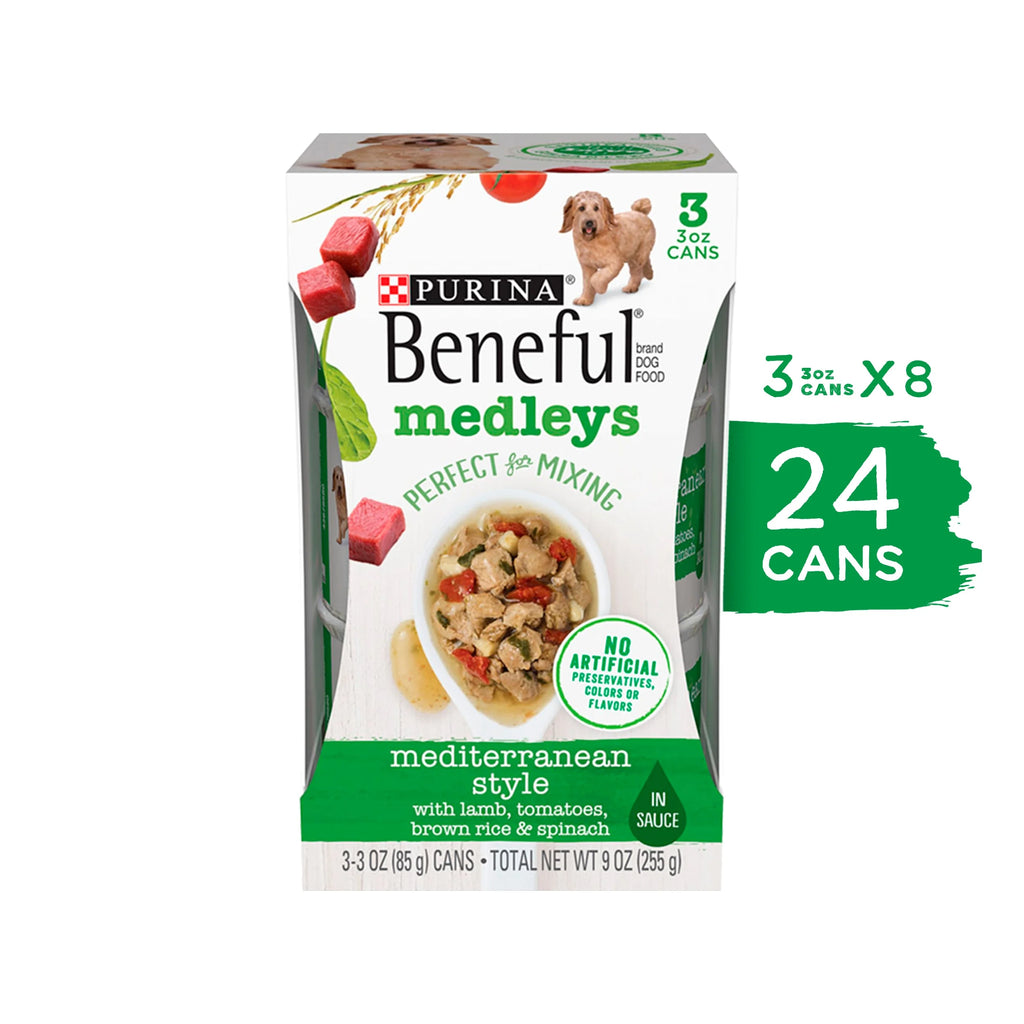 Wet Dog Food Real Lamb 3 oz Cans 24 Pack U428