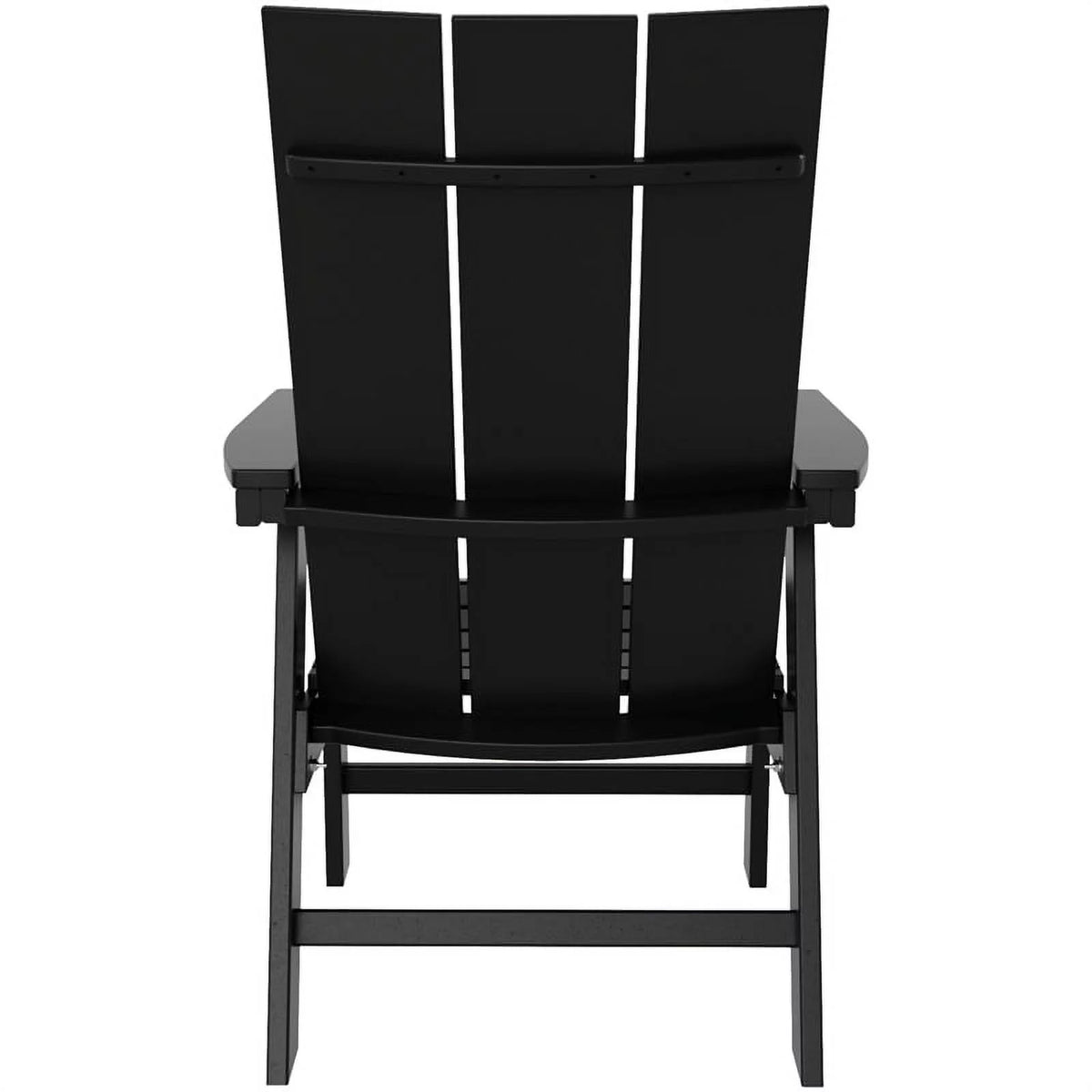 Modern Curveback Adirondack Plastic Dining Chair R88291