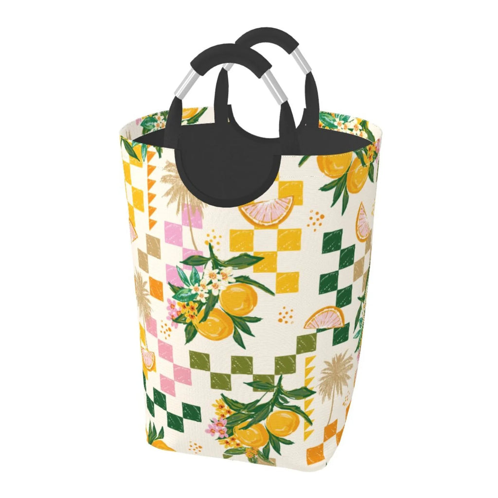 Large Canvas Fabric Laundry Hamper R1825