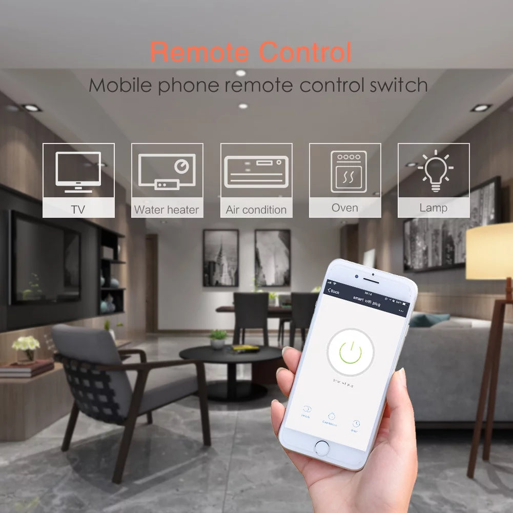 Smart Plugs WiFi Outlet with APP Control & Timer Function（4 Pack） W9960