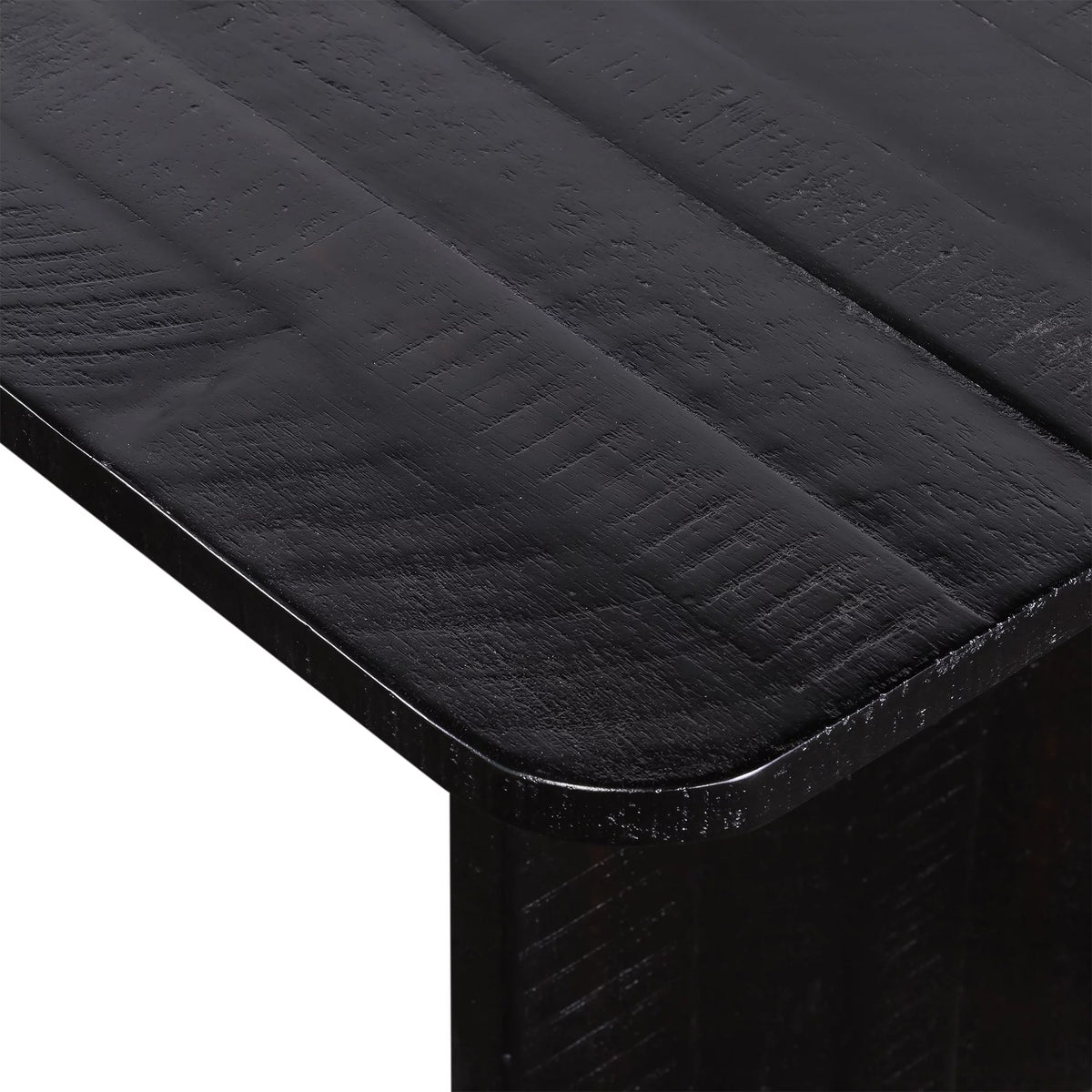 Black Wood Metal Console Table F99999