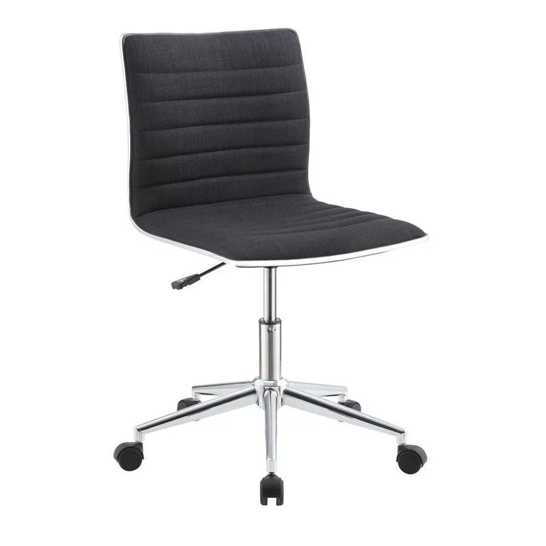 3 Piece Office Chair Computer Desk and Mobile File Cabinet V1192