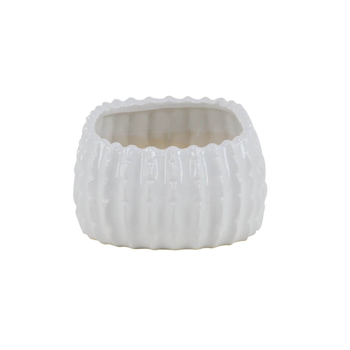 White Ceramic Planter (3 Count) R629794