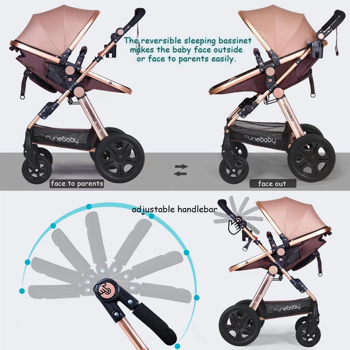 Newborn Infant Toddler Stroller C65771