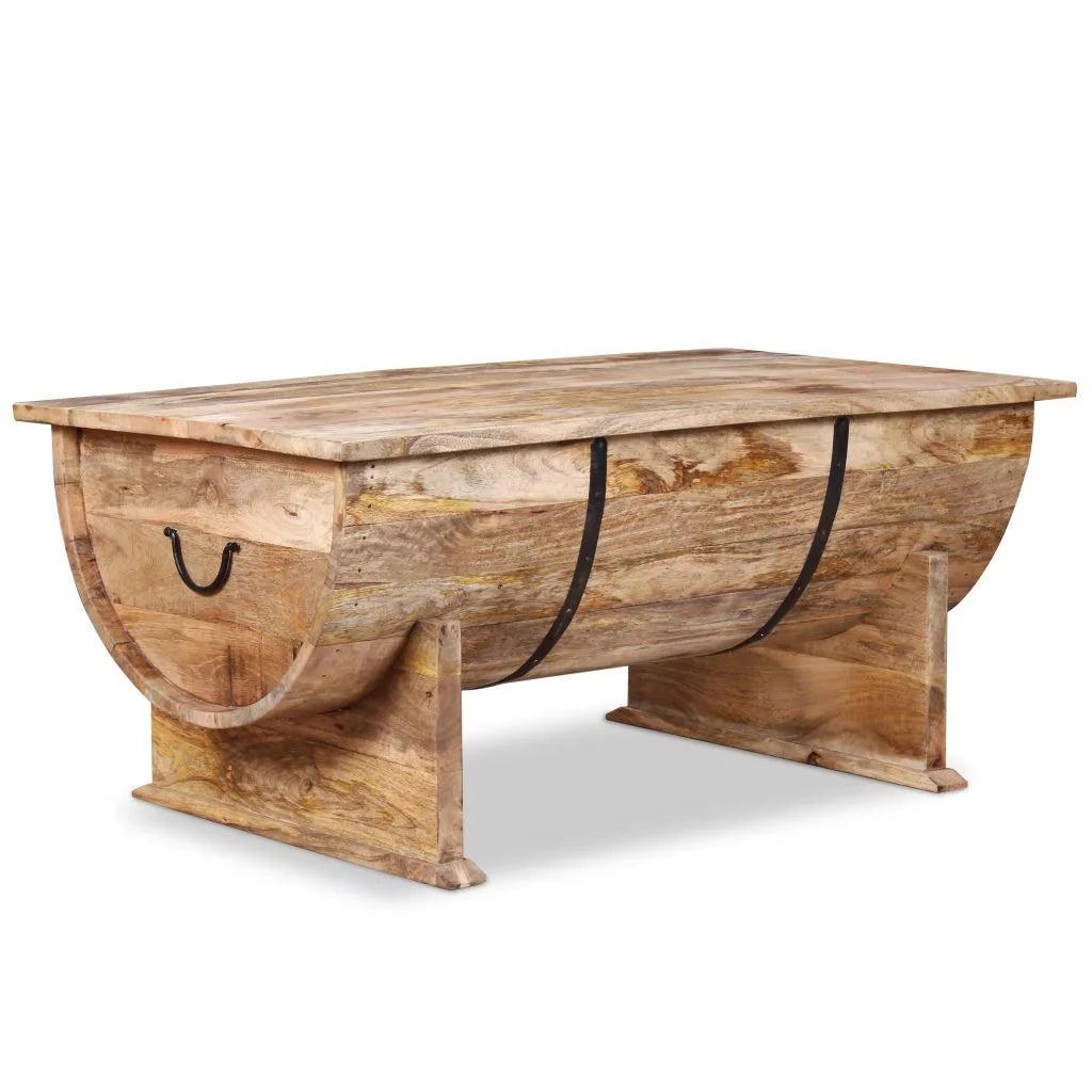 Vintage Solid Mango Wood Coffee Table J3756