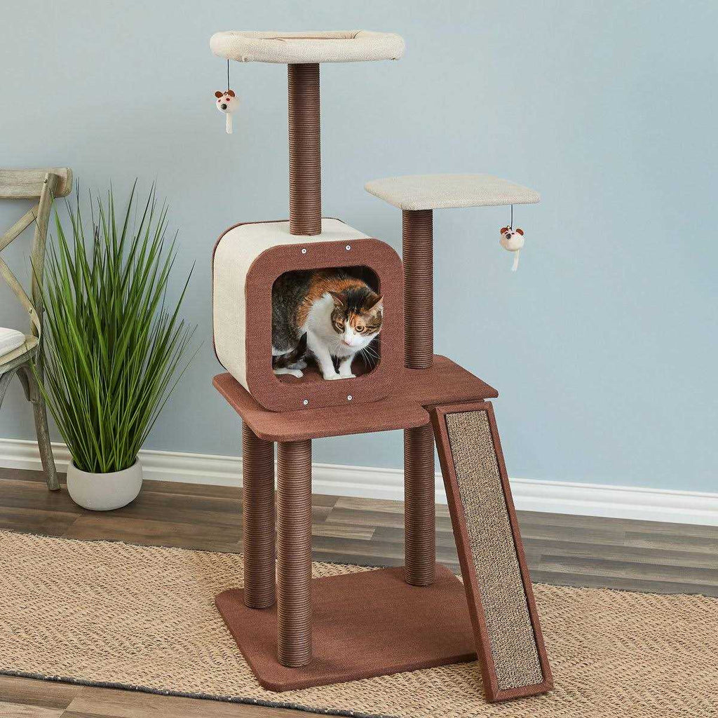 Redwood Cat Tree and Condo L432