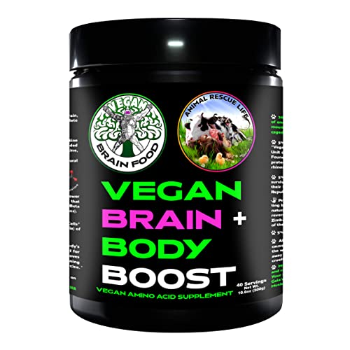 Vegan Amino Acids Creatine Taurine Beta Alanine 40 Servings J7840