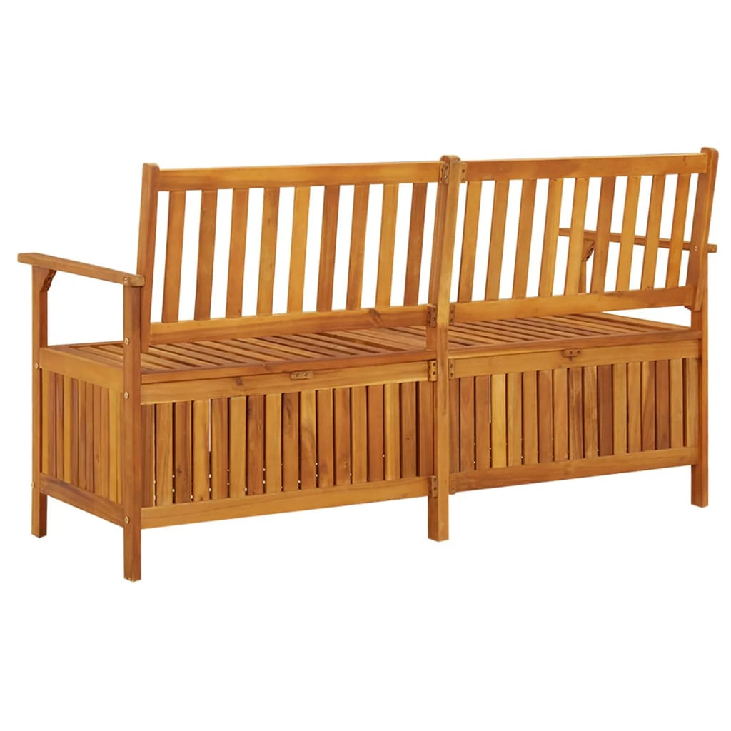 Storage Bench Solid Wood Acacia B265