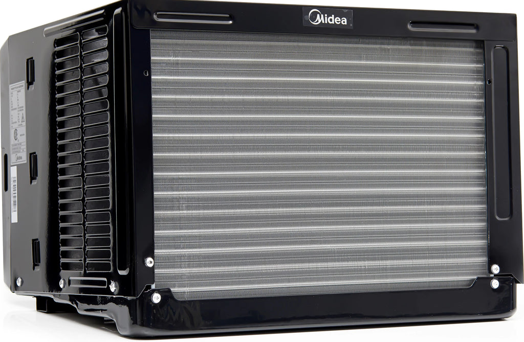 8,000 BTU 115V Smart Window Air Conditioner with Remote, Black R477