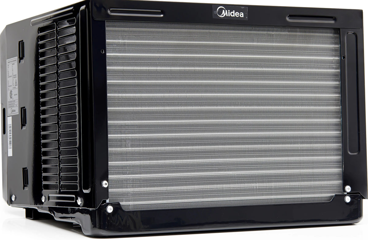 8,000 BTU 115V Smart Window Air Conditioner with Remote, Black R477