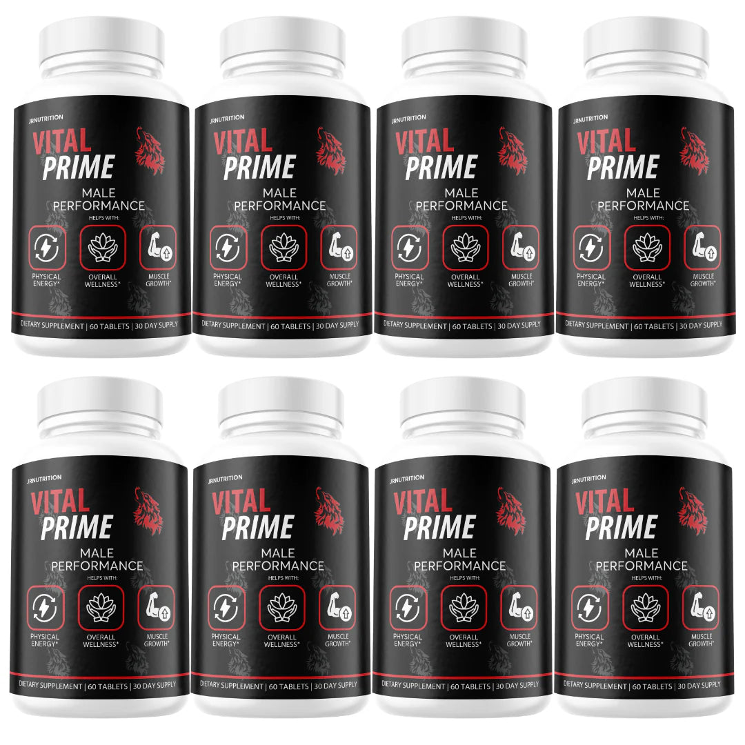 Men's Dietary Supplement 8 Bottles K92555