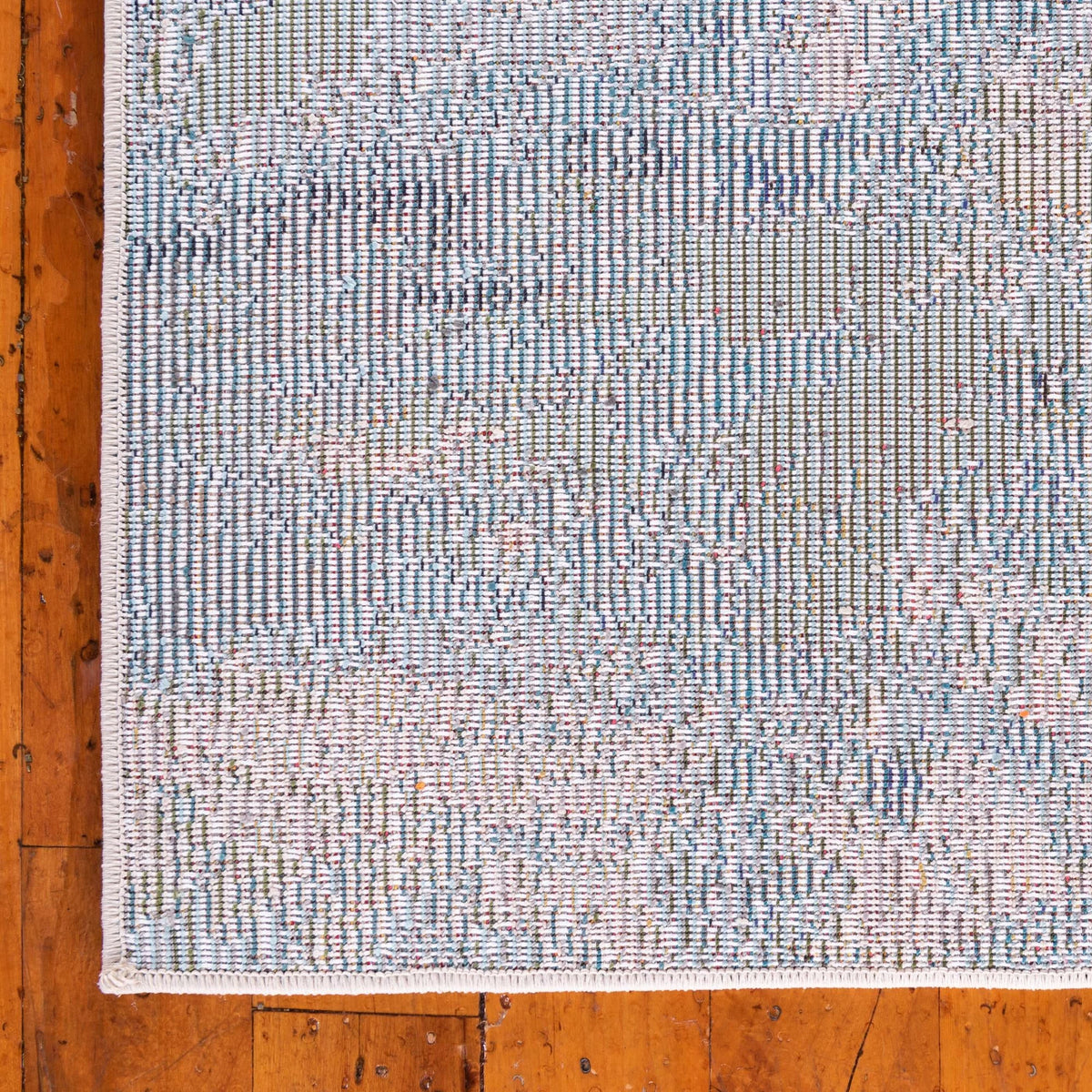 Light Blue/Gray 9' x 12' 2" Abstract Rectangle Rug J242430