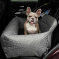 Memory Foam Dog Car Bed Gray V8768