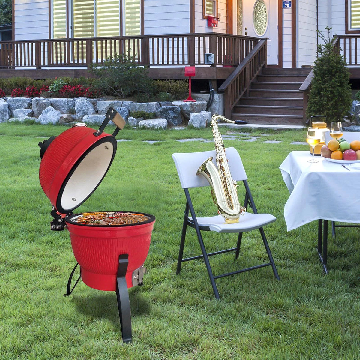 Charcoal Kamado Grill Y636121
