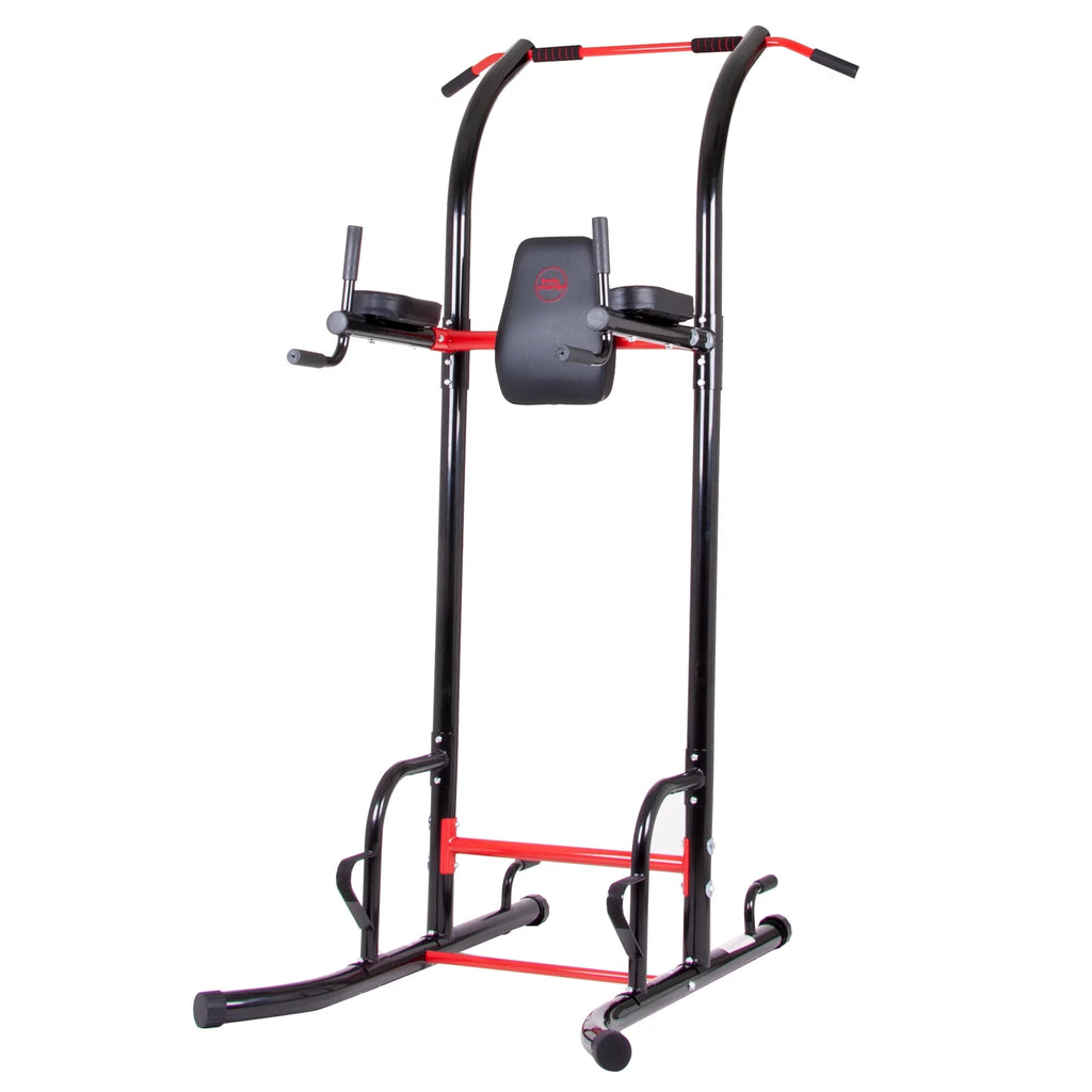 5-Station Power Tower with Pull Up, Push up, Dip Bars I8879