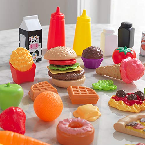 65-Piece Plastic Play Food Set M29199