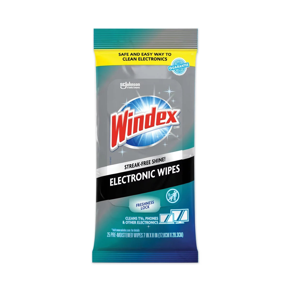 Electronics Cleaner, 25 Wipes, 12 Packs A79872