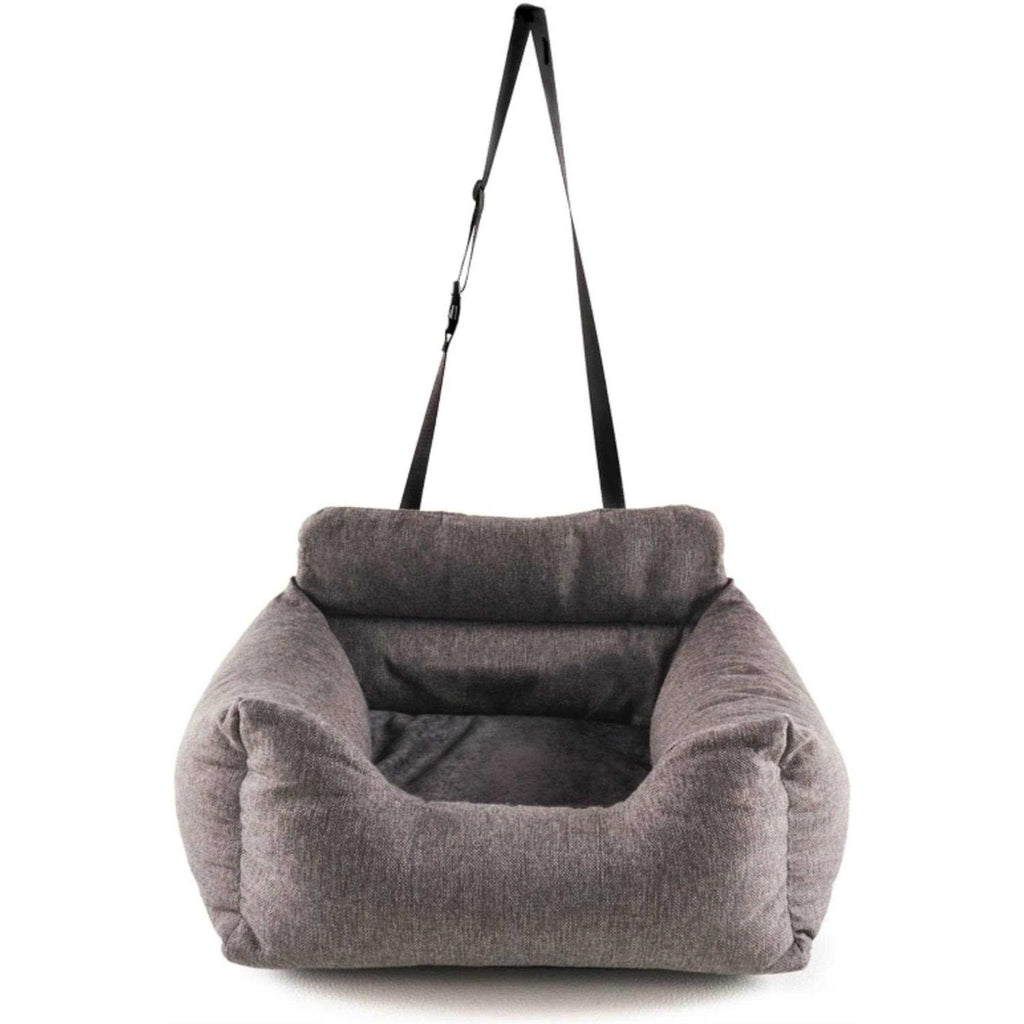 Memory Foam Dog Car Bed Gray V8768