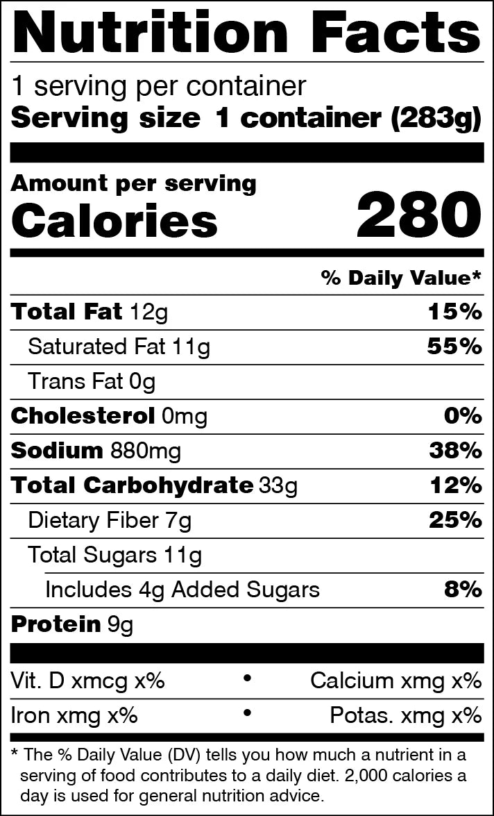 Organic Red Curry Meal 10oz 6-pack Vegan H82323