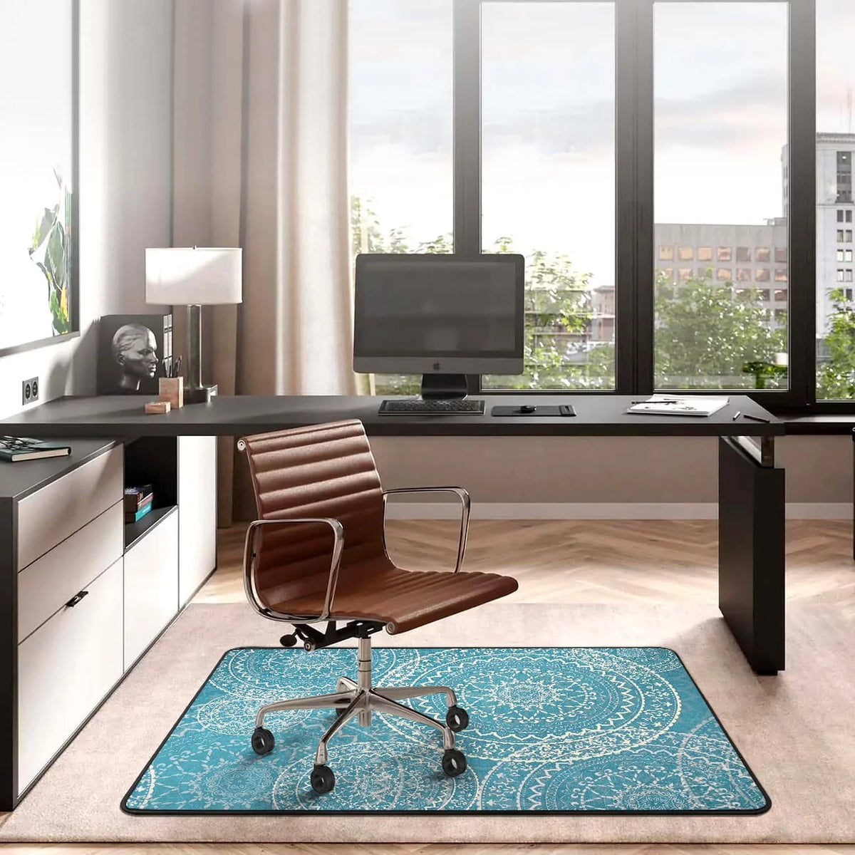 Chair Mat for Carpet, 48"x36" Heavy Duty T21716