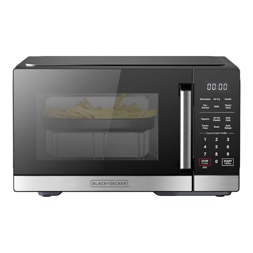 700W 0.7 Cu.ft Stainless Steel Digital Microwave Oven U159819