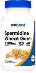 1500mg Wheat Germ Extract 120 Capsules Vegetarian Non-GMO R1343