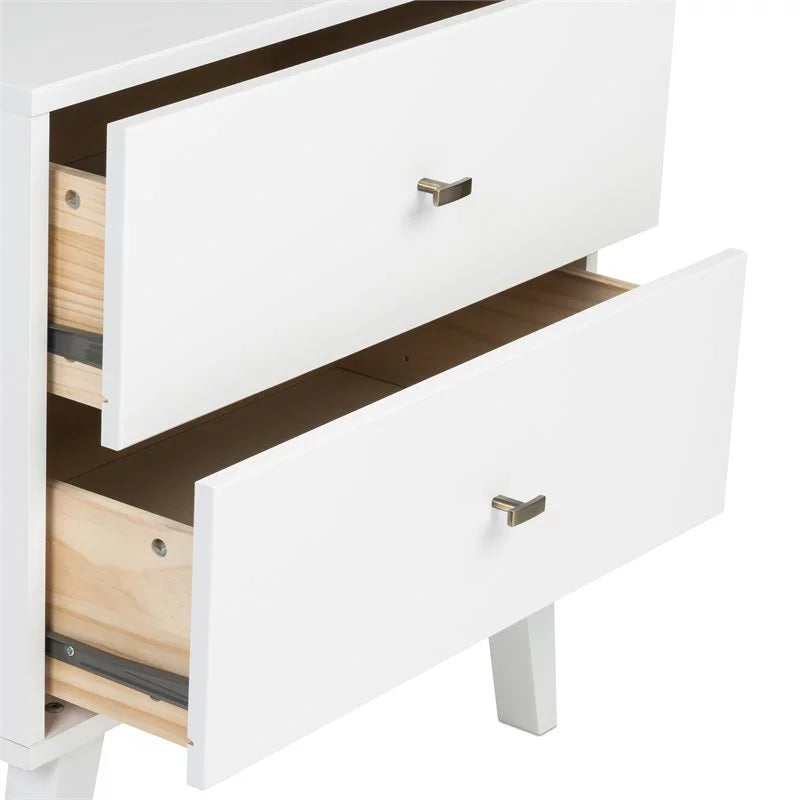 White 2 Nightstands and 7-Drawer Dresser 3-Piece Set H74935