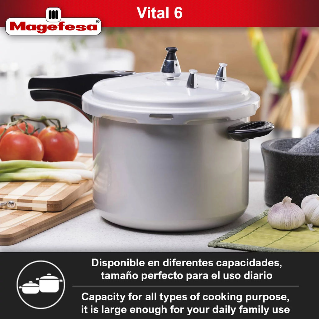 5.3 Quart Aluminum Pressure Cooker R7316